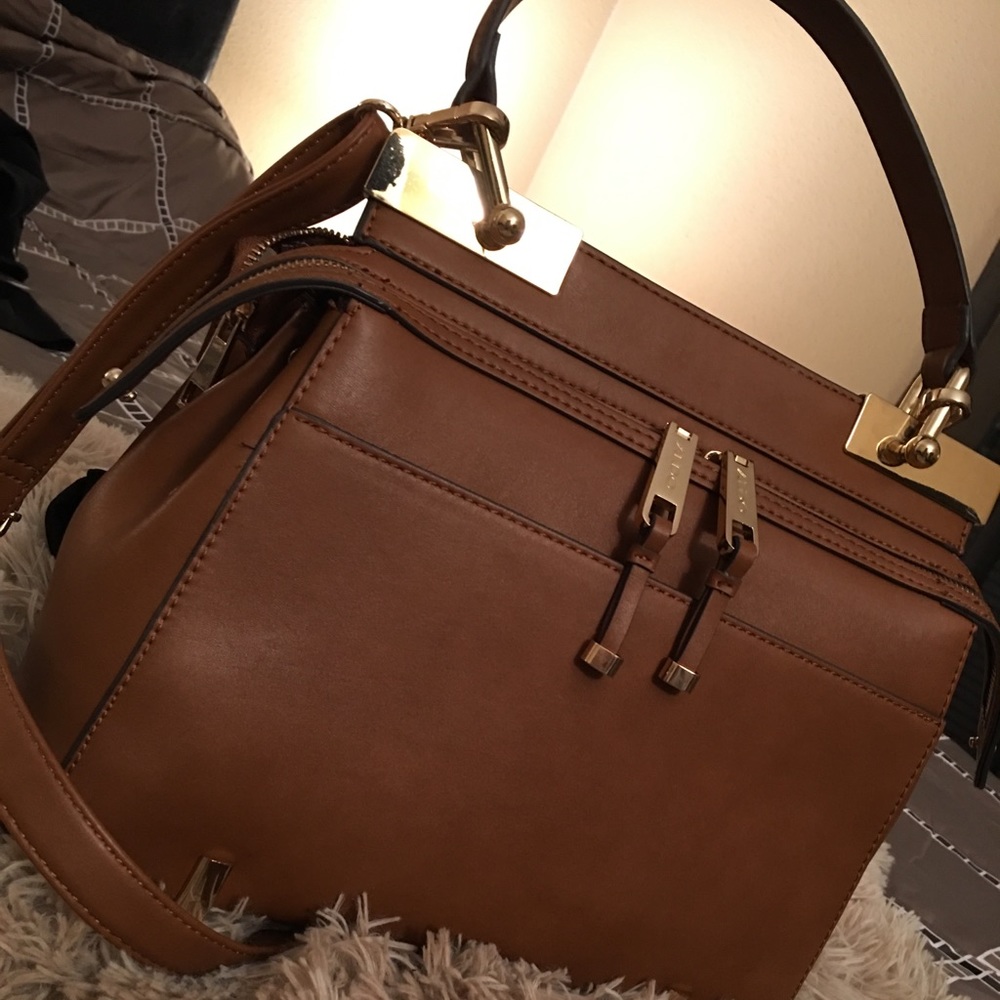 Brown Aldo Duo Sided Handbag